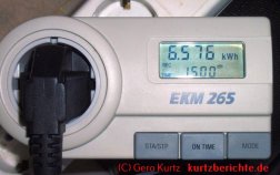Kühlschrank Bomann KG 179 - Energiekostenmessgerät